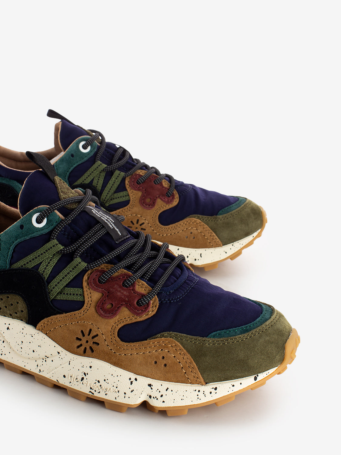 Yamano 3 suede e nylon deep mud / light brown / navy