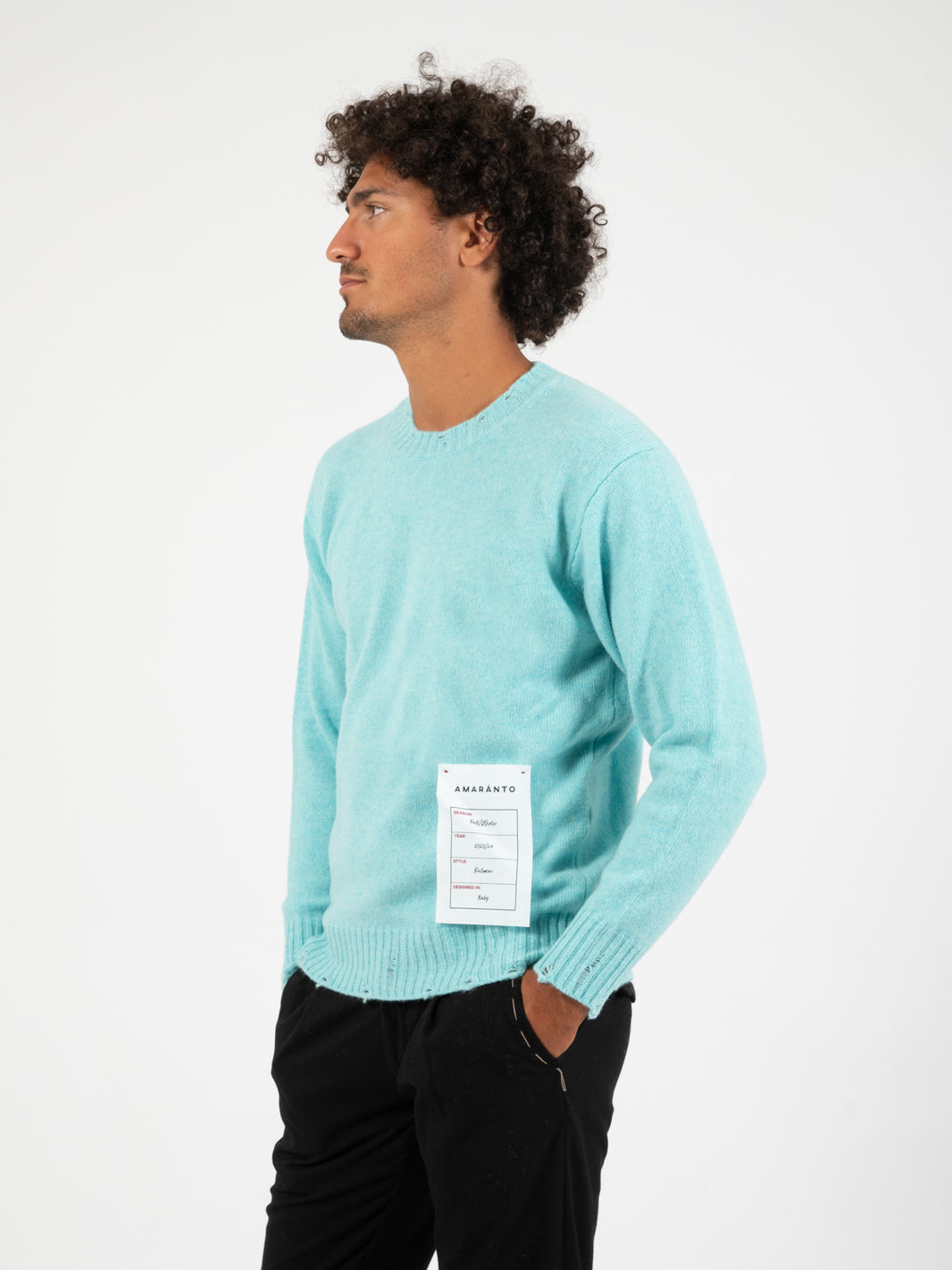 Maglione destroyed sky