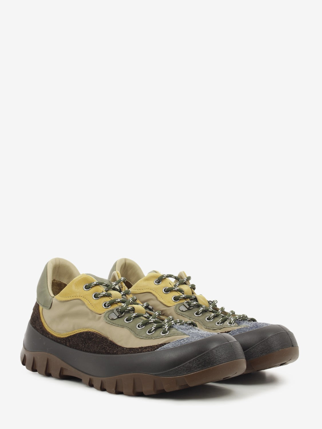 Green Corvina nylon casual shoe