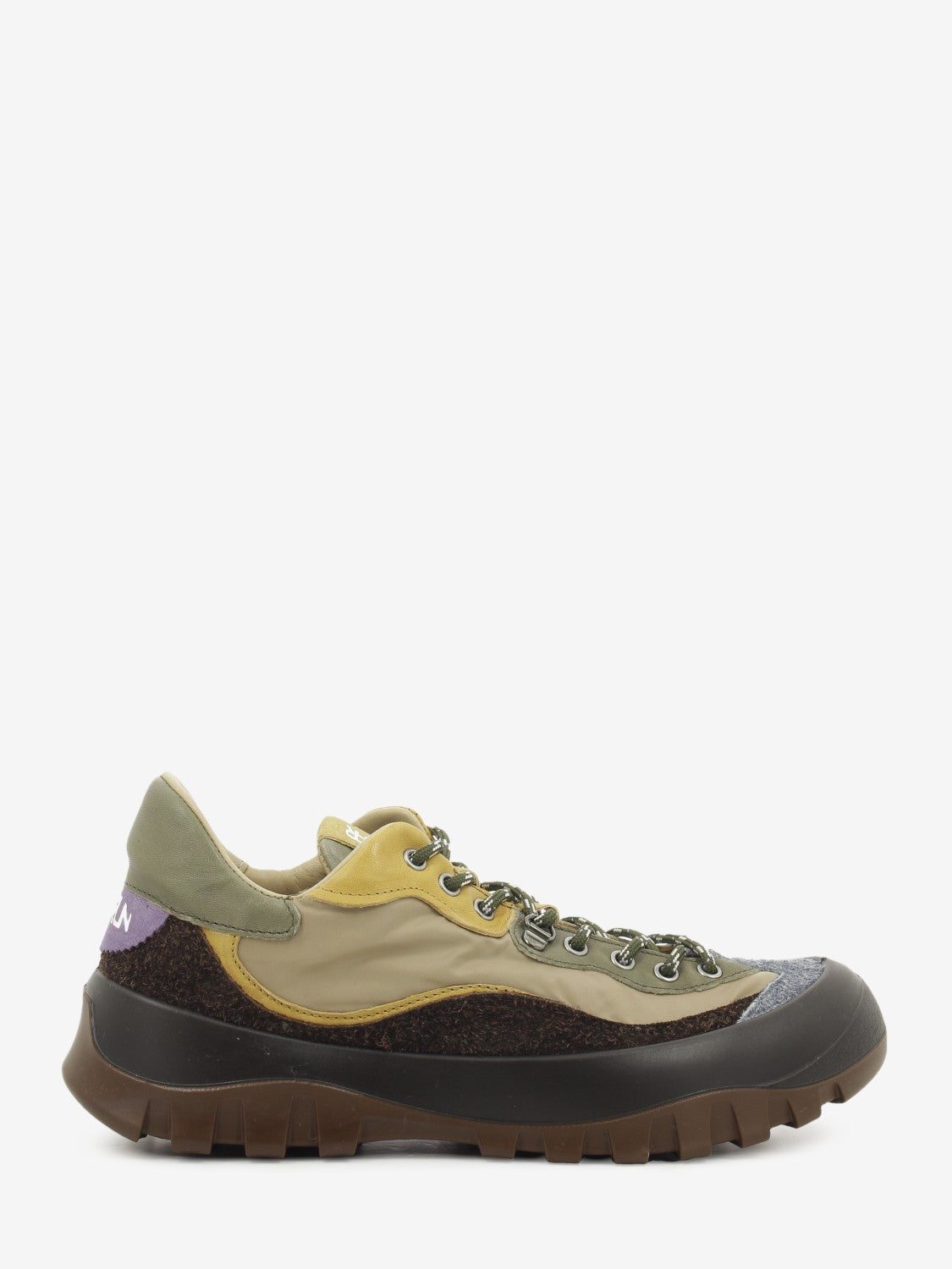 Green Corvina nylon casual shoe