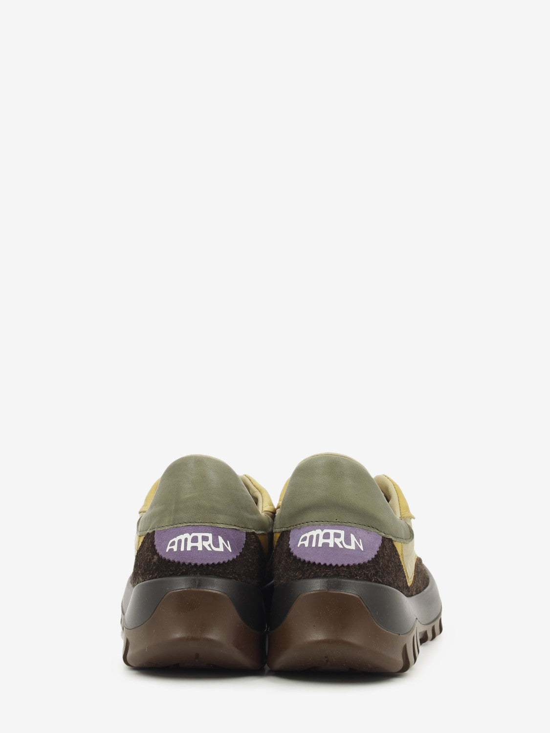 Green Corvina nylon casual shoe