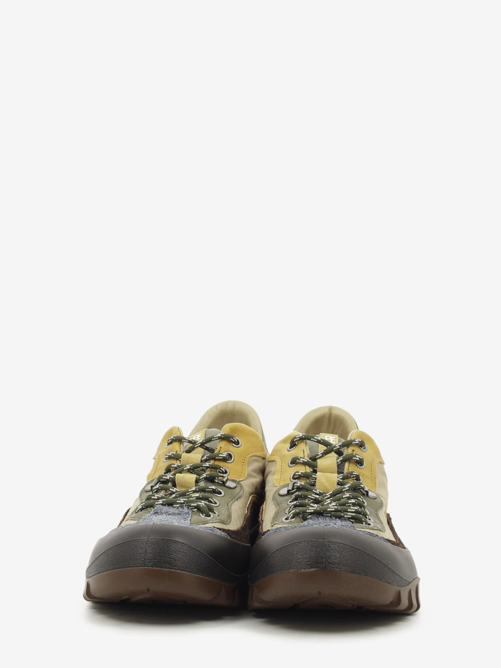 Green Corvina nylon casual shoe