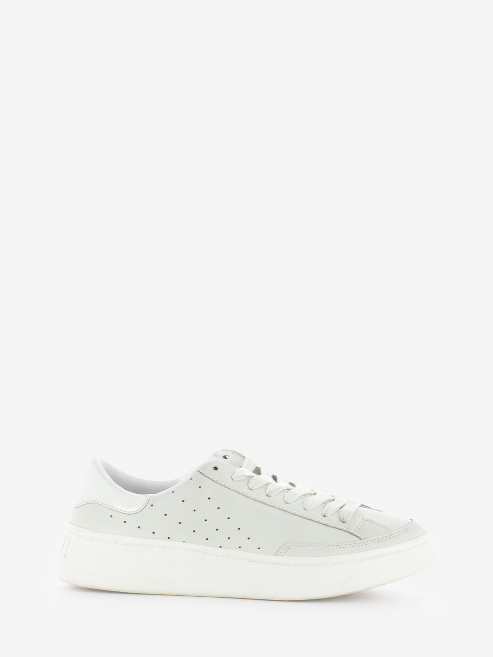 Trailmate white patent sneakers
