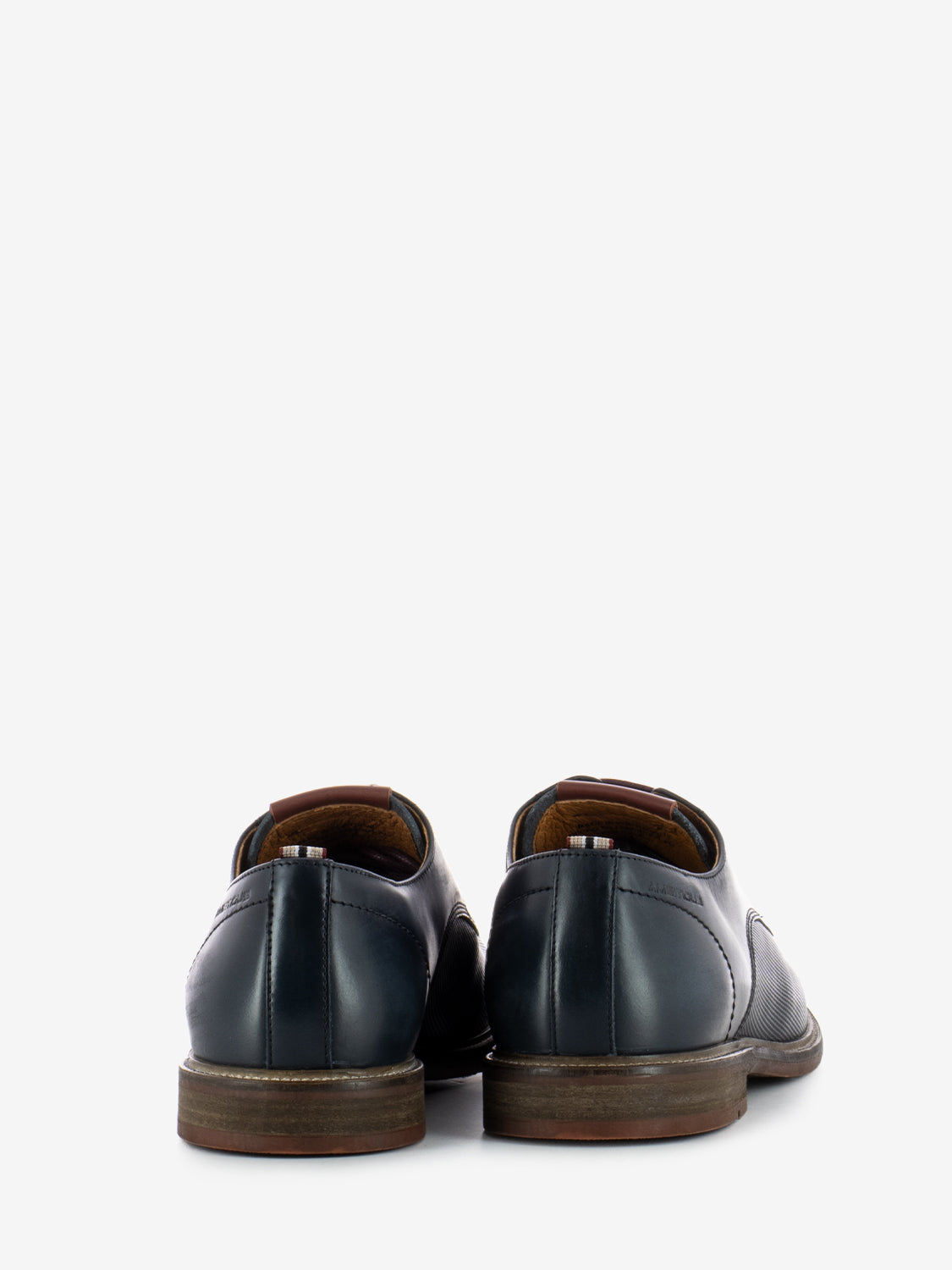 Caye derby in pelle navy