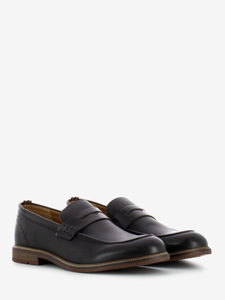 Caye Leather Loafer dark brown