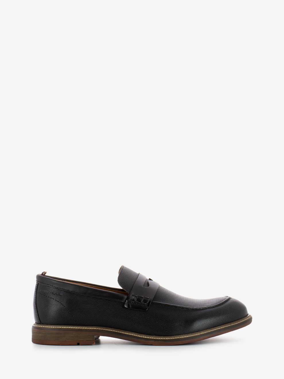 Caye Leather Loafer dark brown
