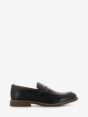 AMBITIOUS - Caye Leather Loafer dark brown