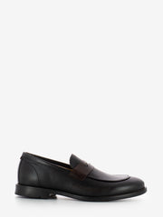 AMBITIOUS - Mocassini in pelle fascia penny brown