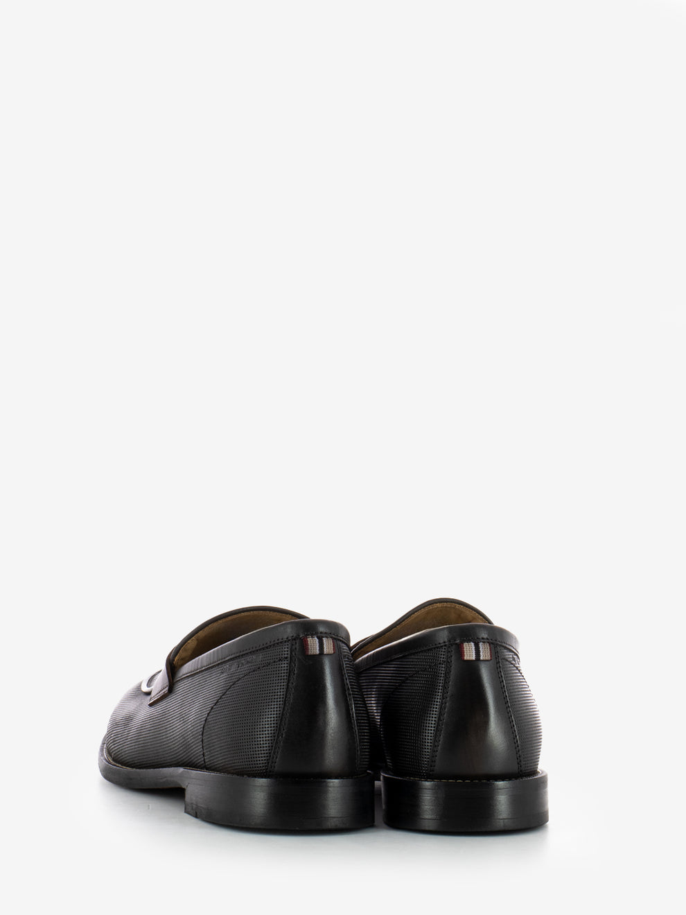 Mocassini in pelle fascia penny brown