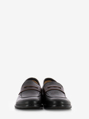 AMBITIOUS - Mocassini in pelle fascia penny brown