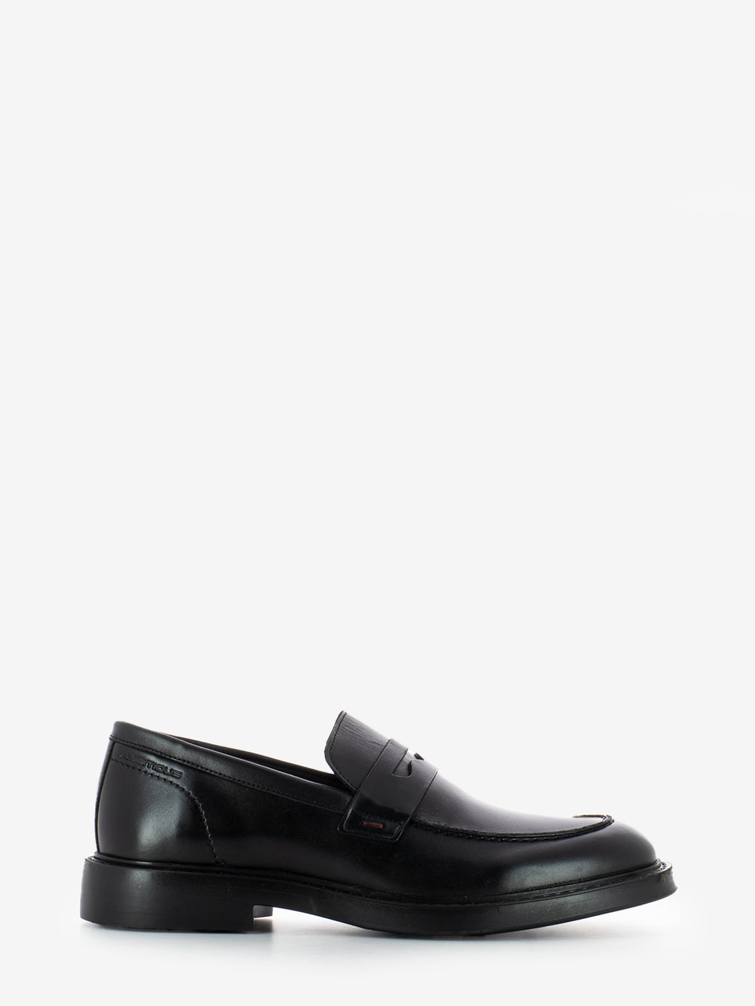 Mocassini in pelle nero