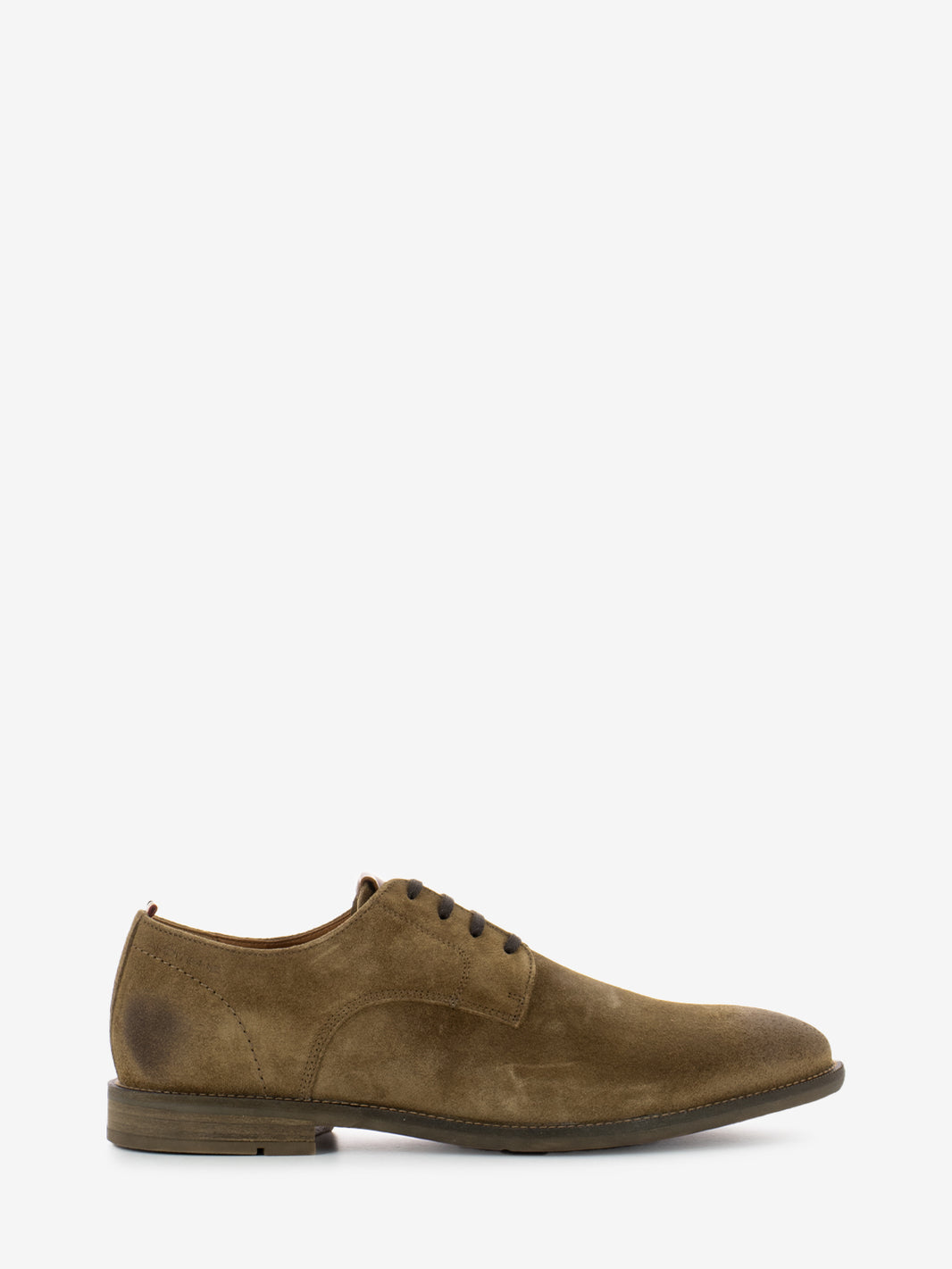 Sand suede moccasins