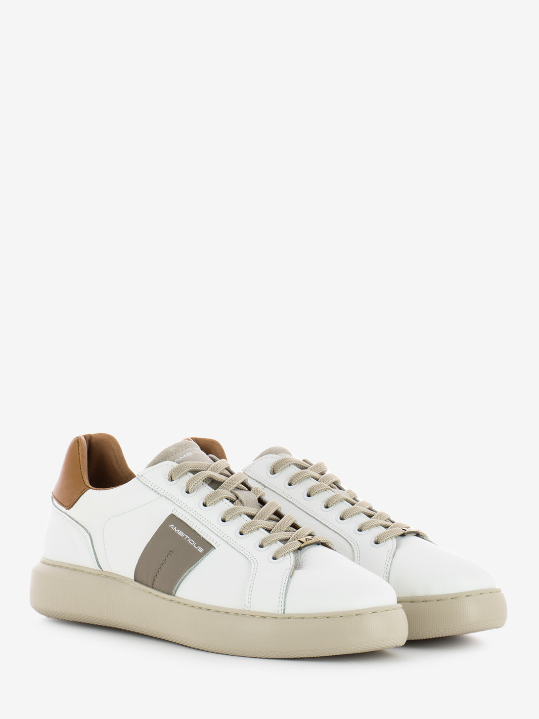 Eclipse white / beige sneakers