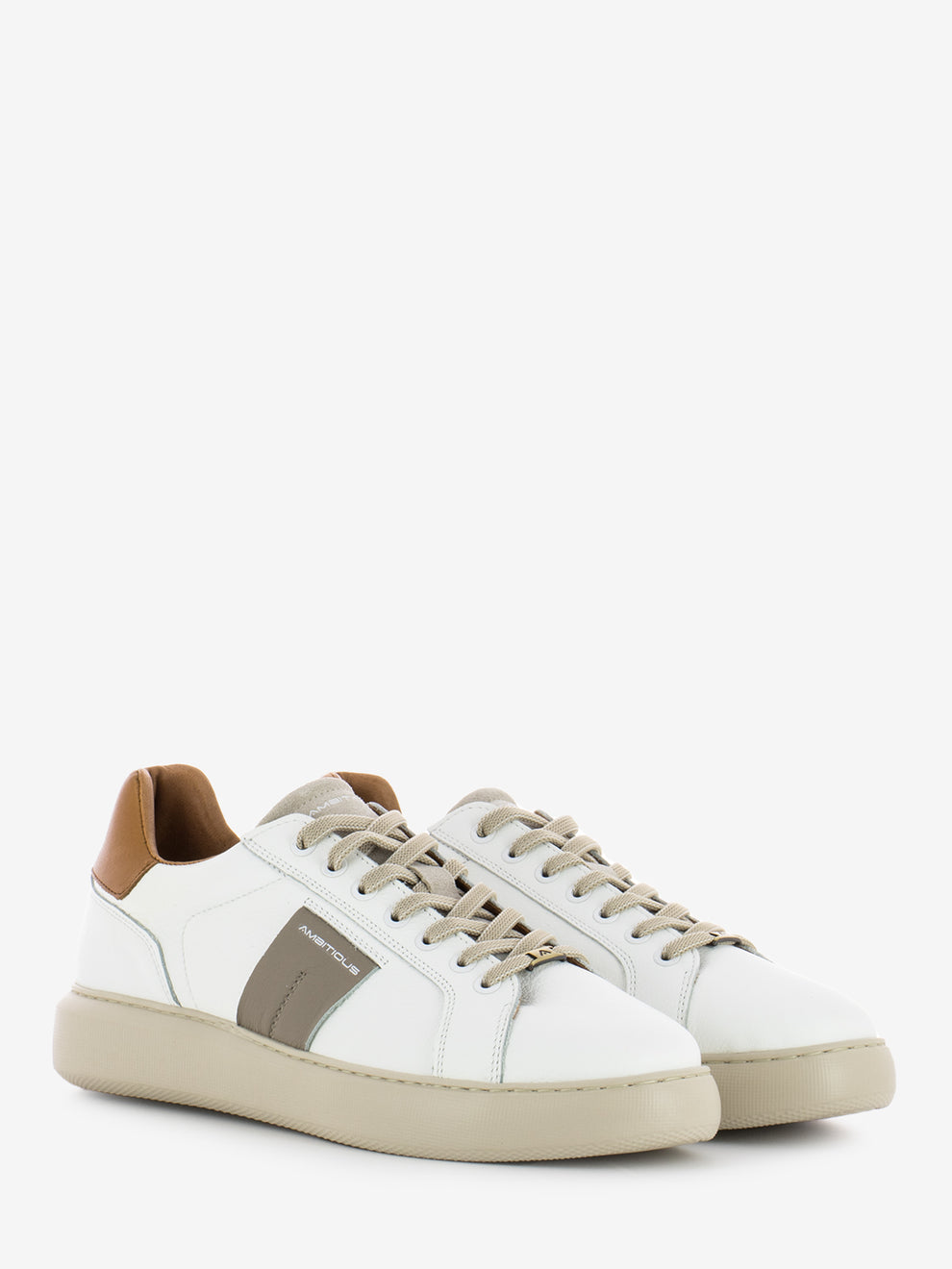 Eclipse white / beige sneakers