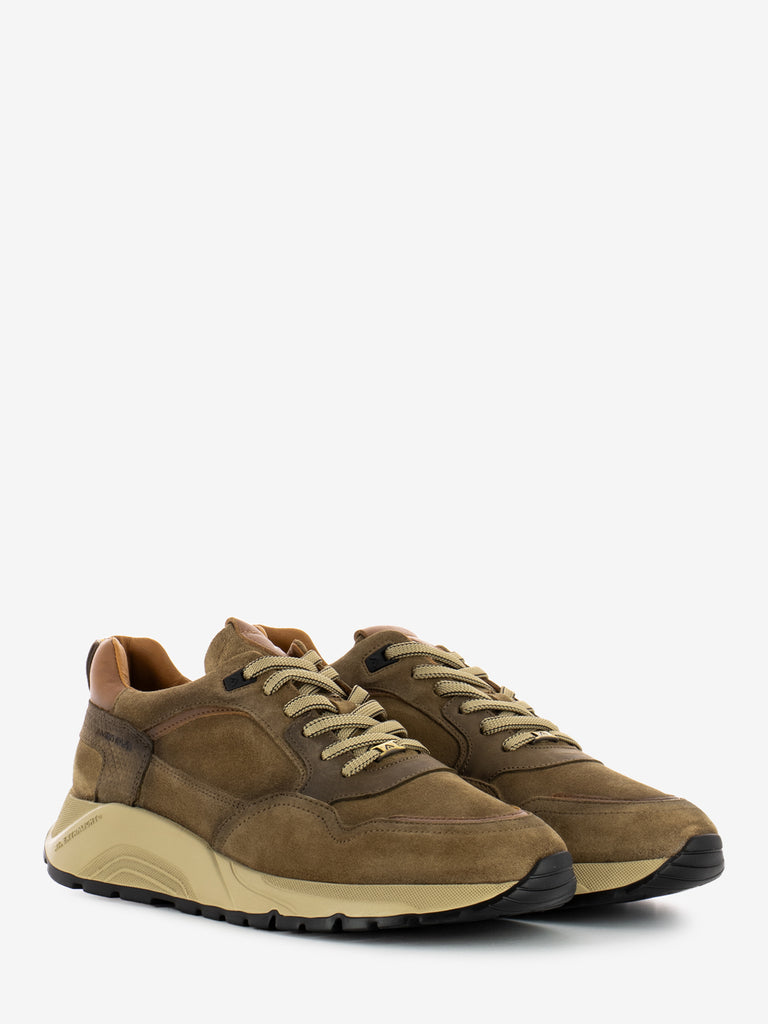 AMBITIOUS - Sneakers in suede tabacco