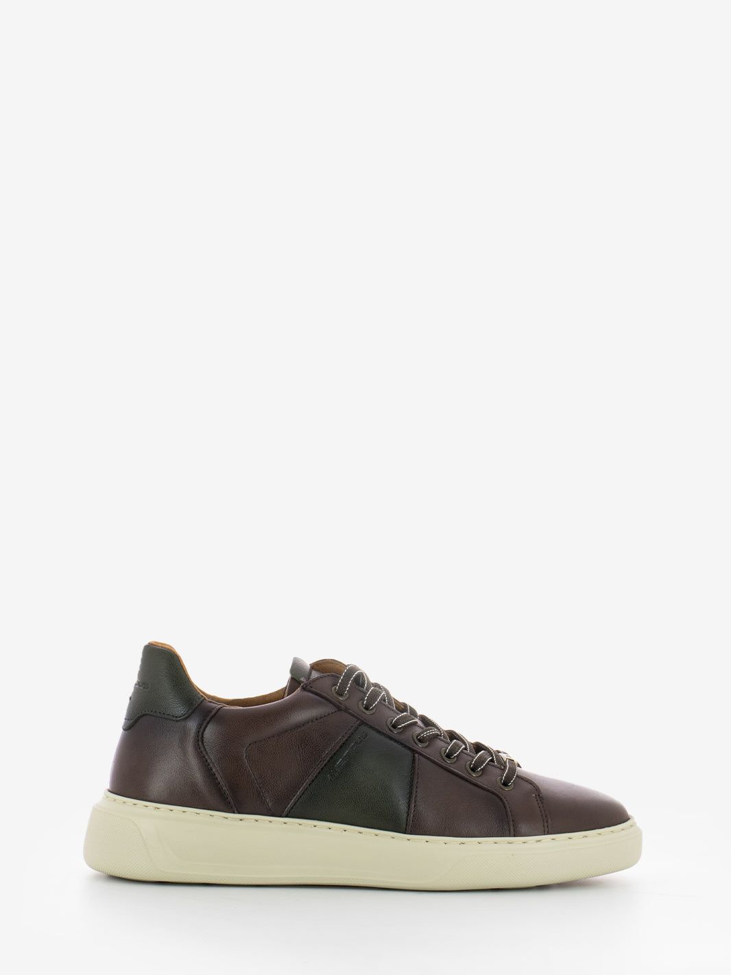 Sneakers Kit dark brown / olive