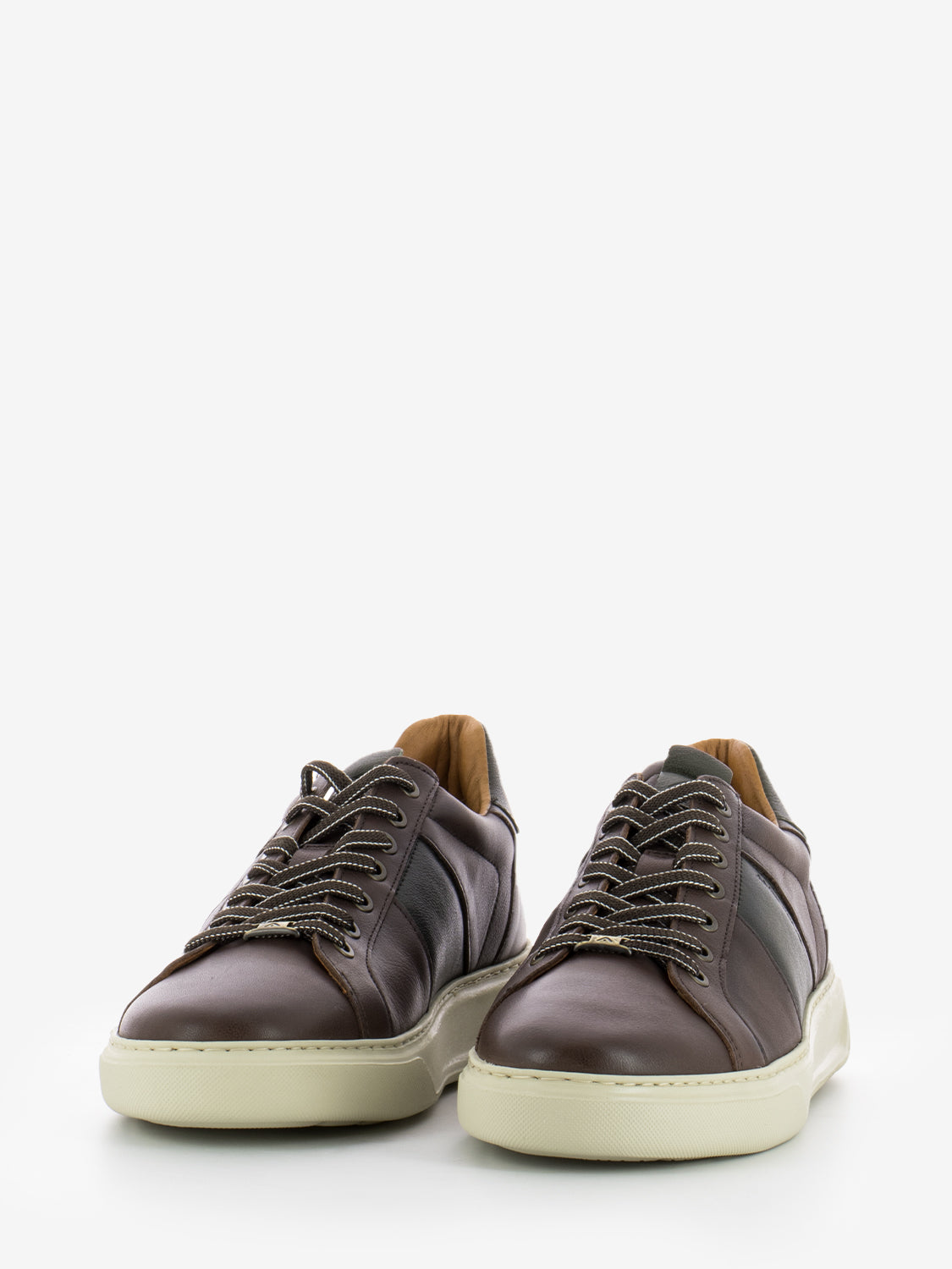 Sneakers Kit dark brown / olive
