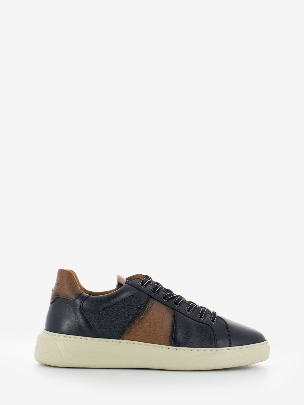 Sneakers Kit dark grey / cognac