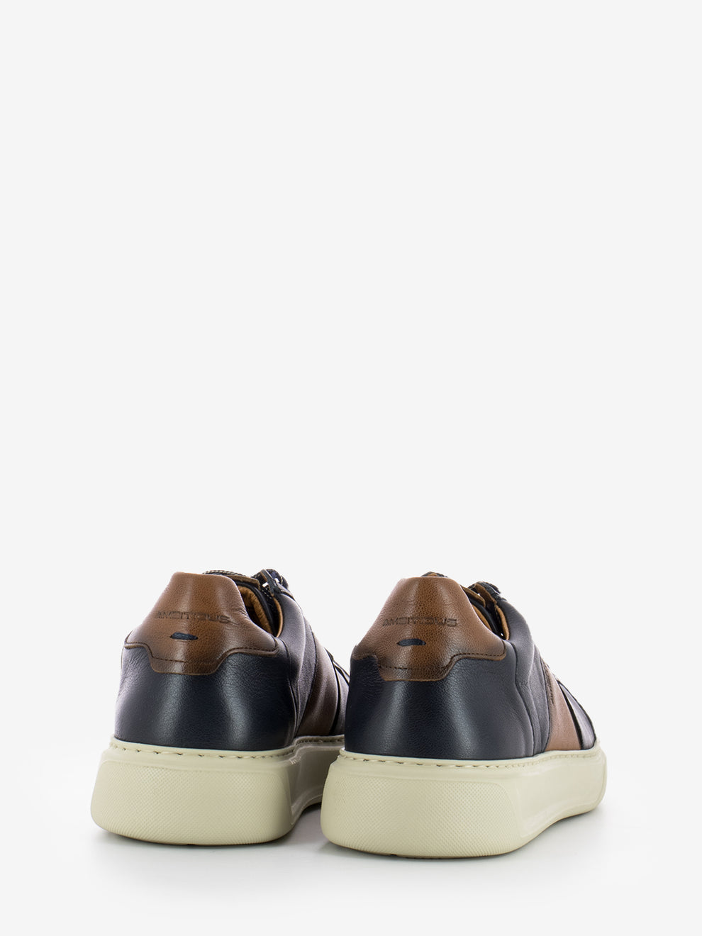 Sneakers Kit dark grey / cognac