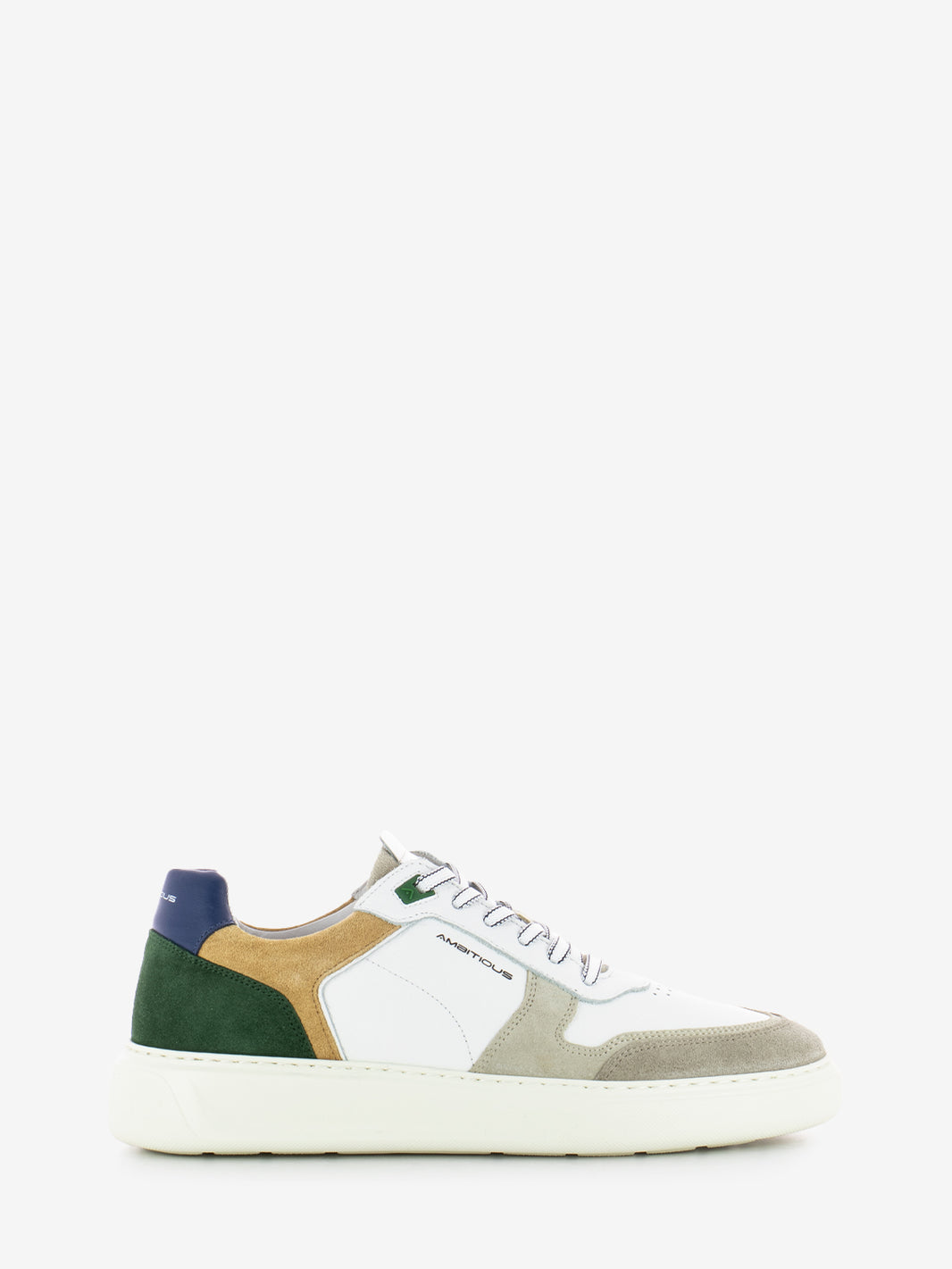 Sneakers KIT Low-Top beige / off white / green
