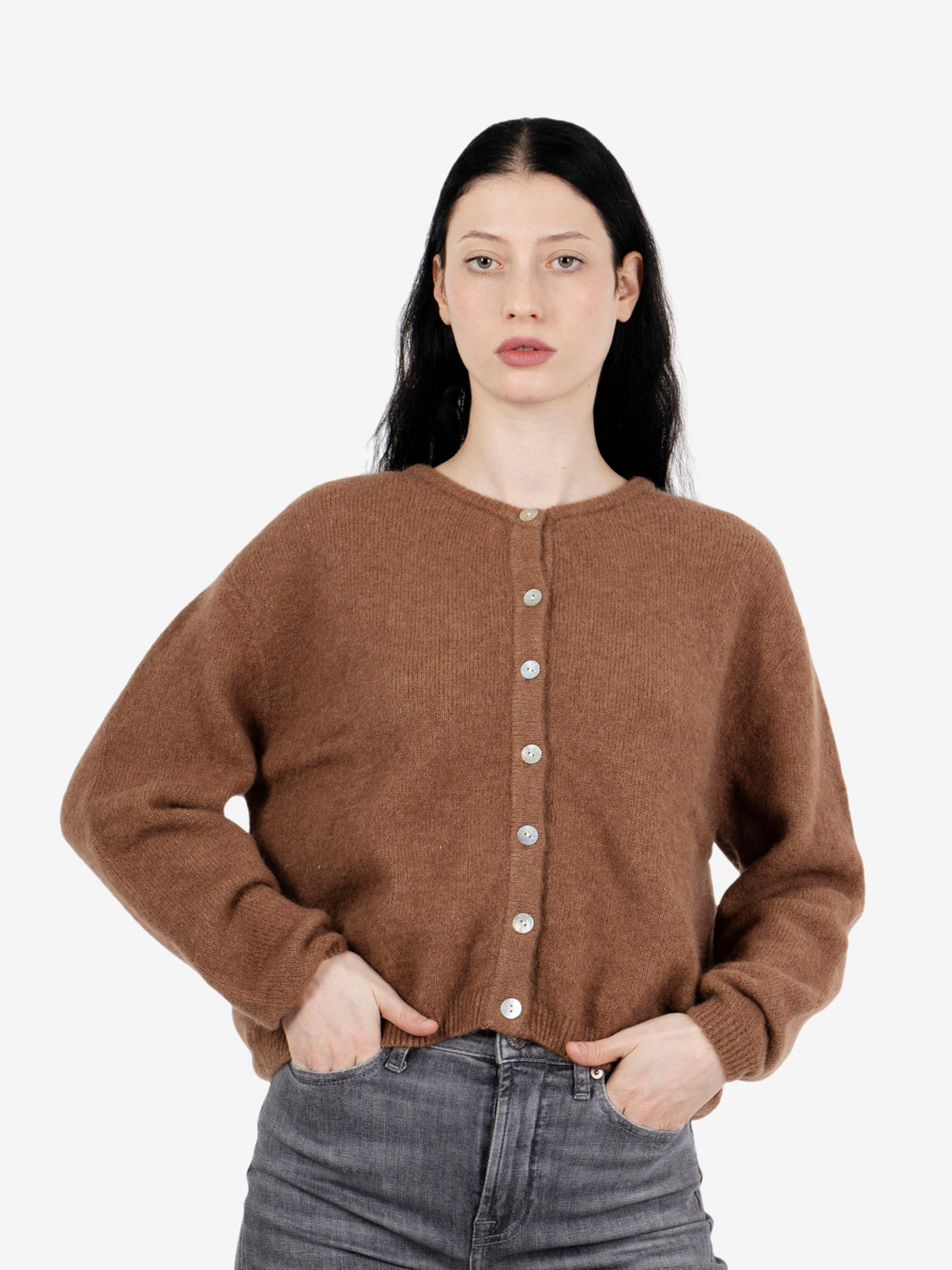 Cardigan Vitow chocolat chine