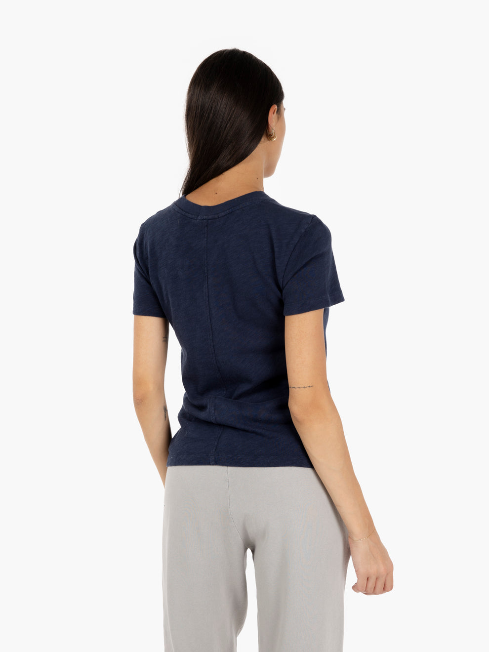 T-shirt Ajuste blu navy