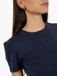 T-shirt Ajuste blu navy