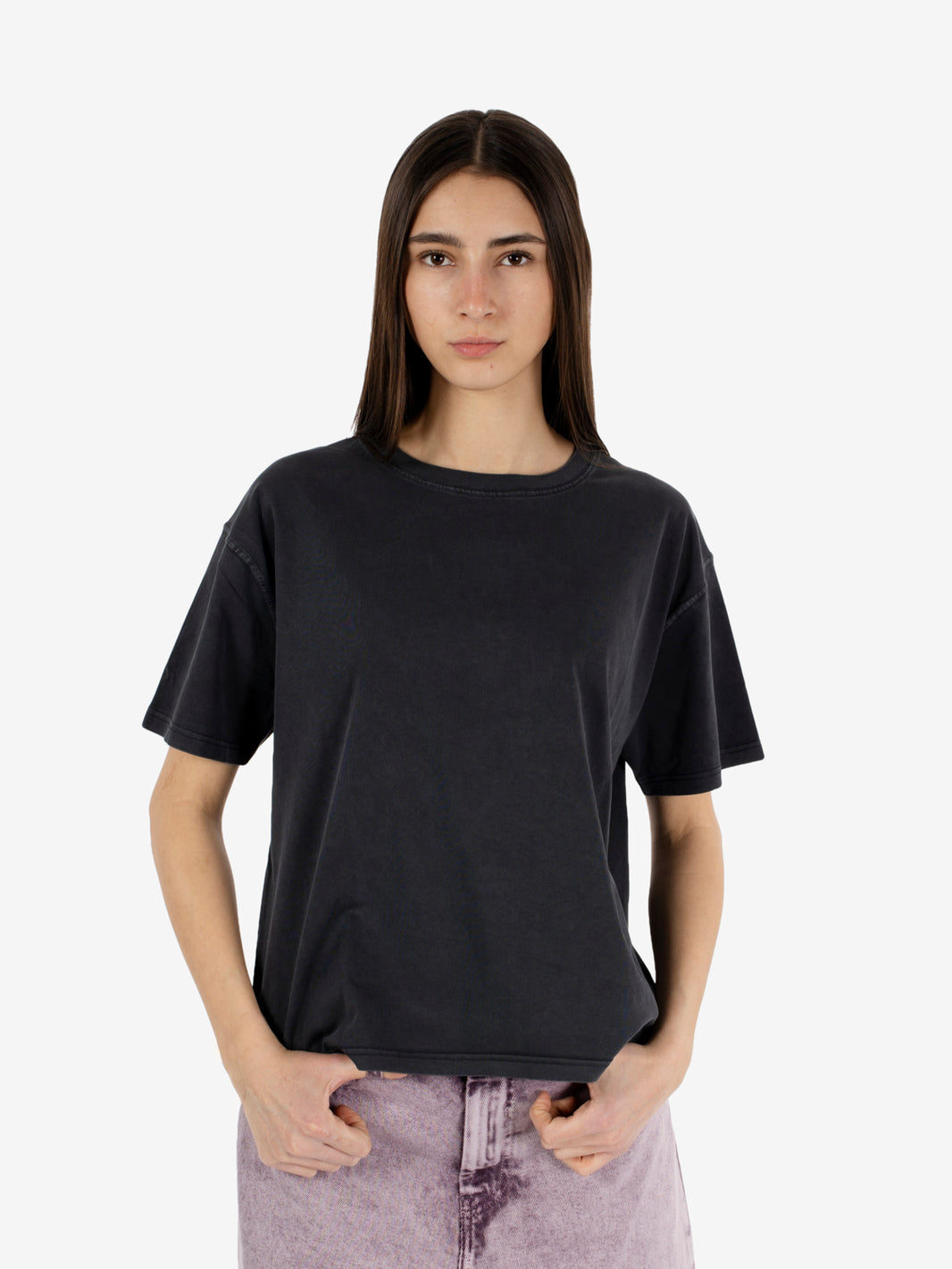 T-Shirt Droit carbone vintage