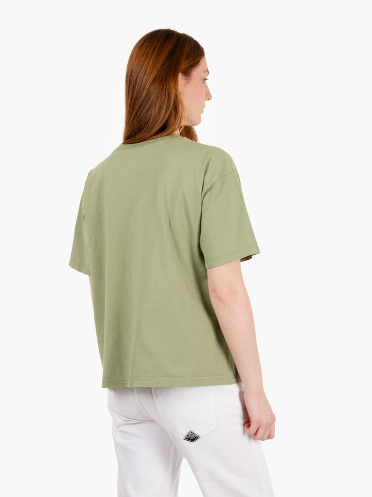 AMERICAN VINTAGE - T-shirt Fizvalley rive vintage green