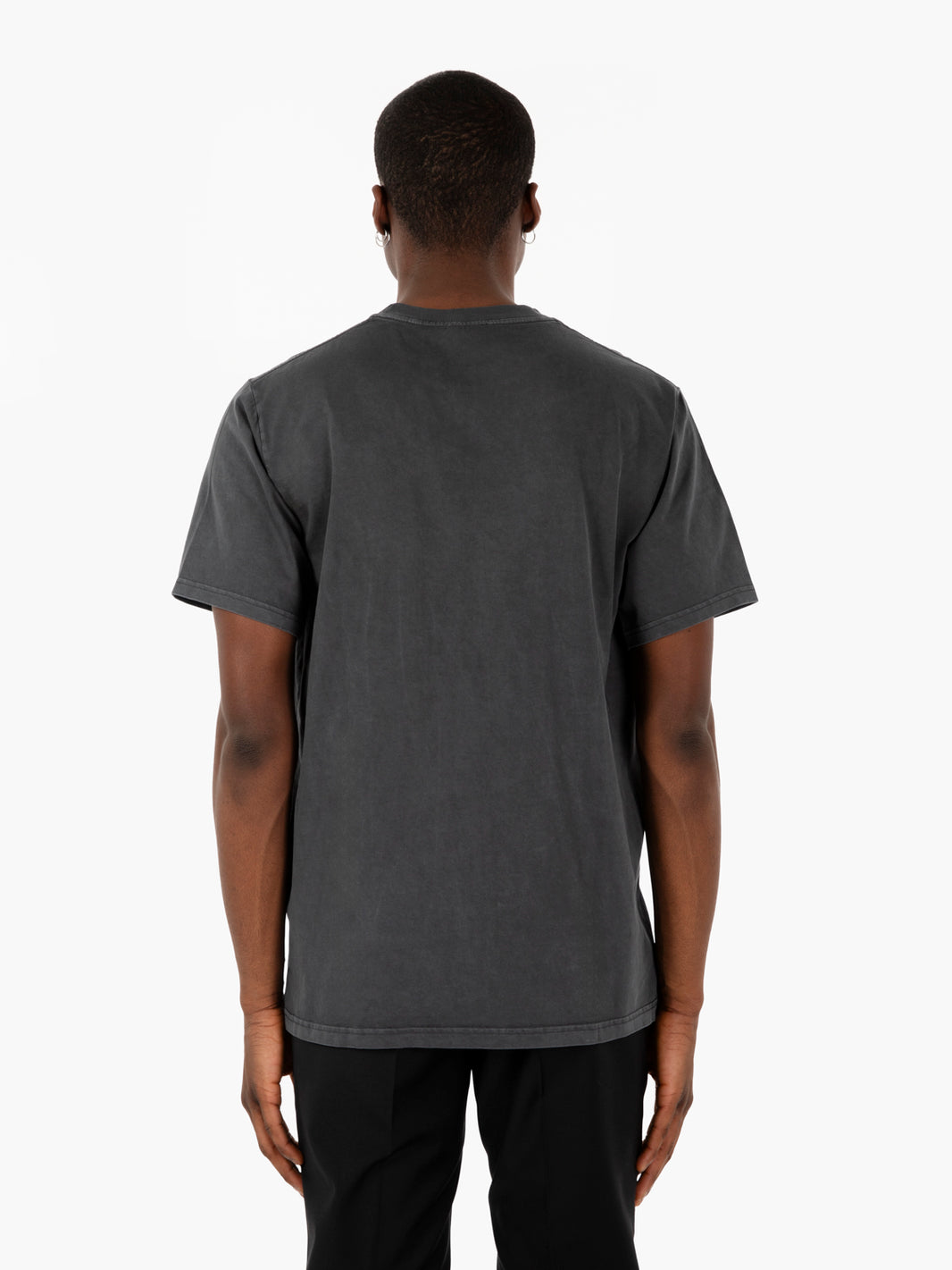 T-shirt Fizvalley vintage carbone