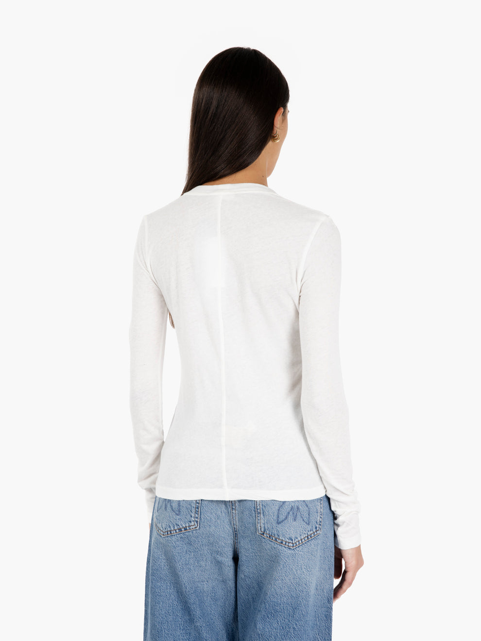 T-Shirt Gamipy a maniche lunghe bianca