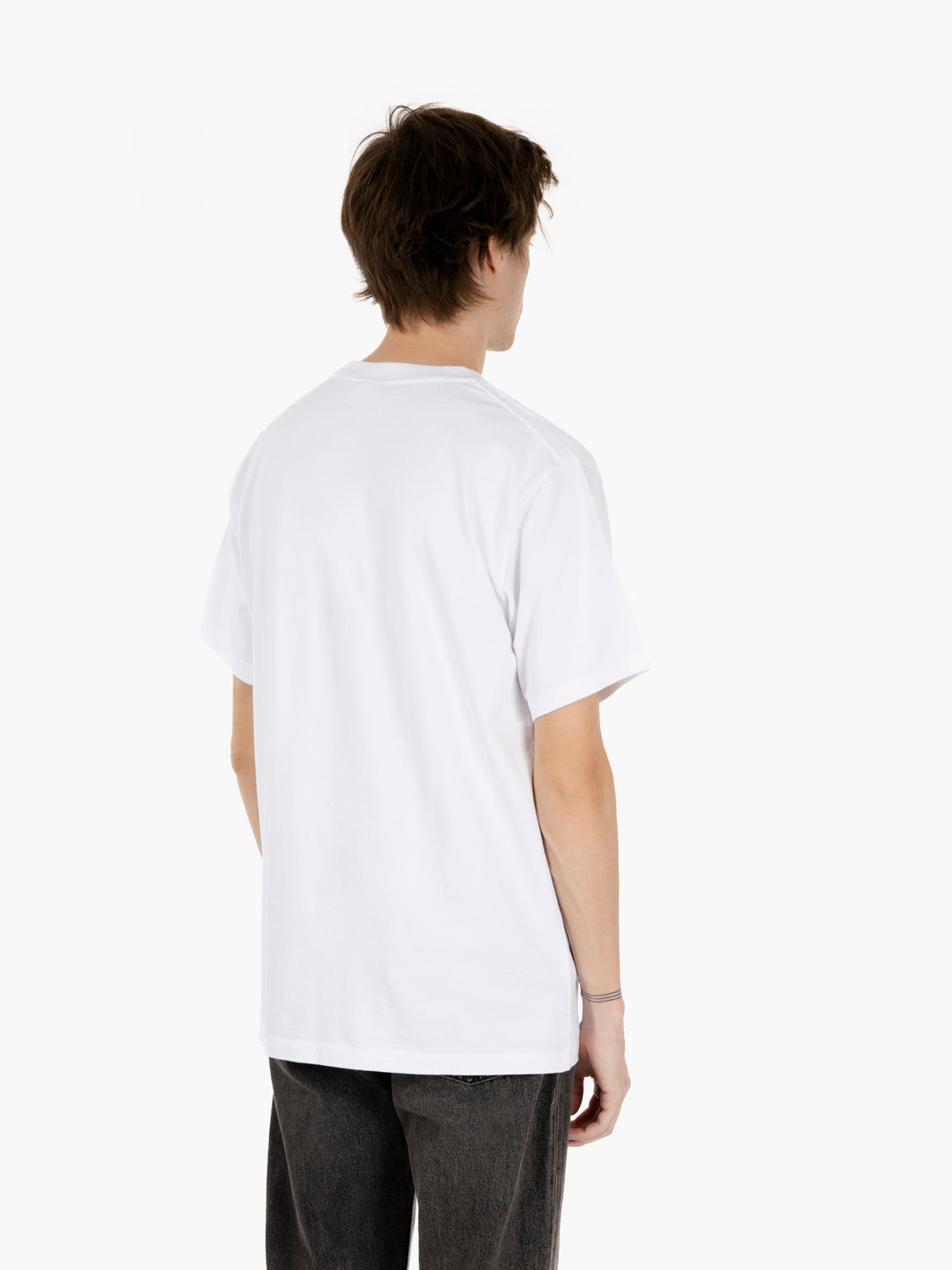 T-shirt in cotone blanc