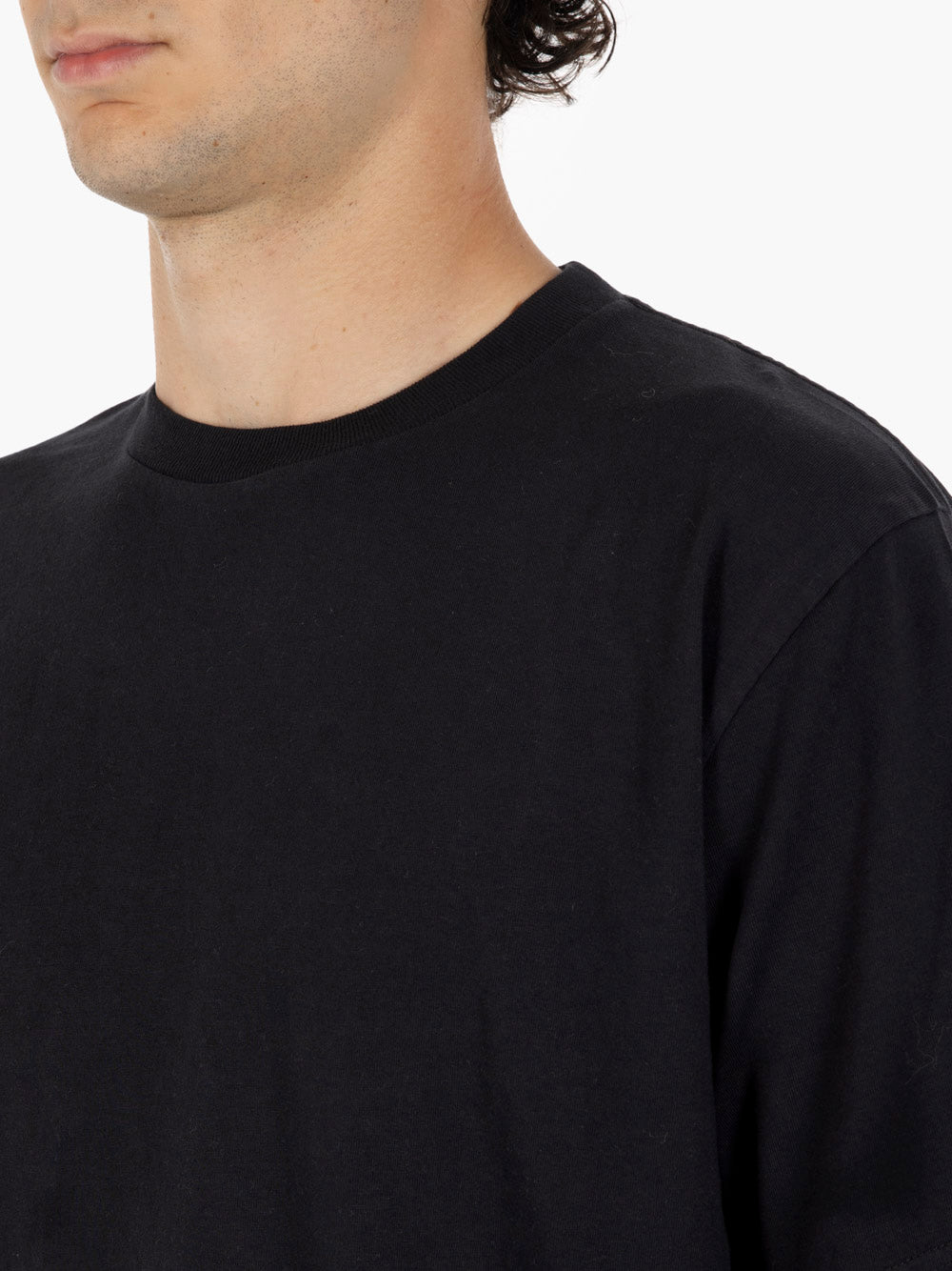 T-shirt in cotone noir
