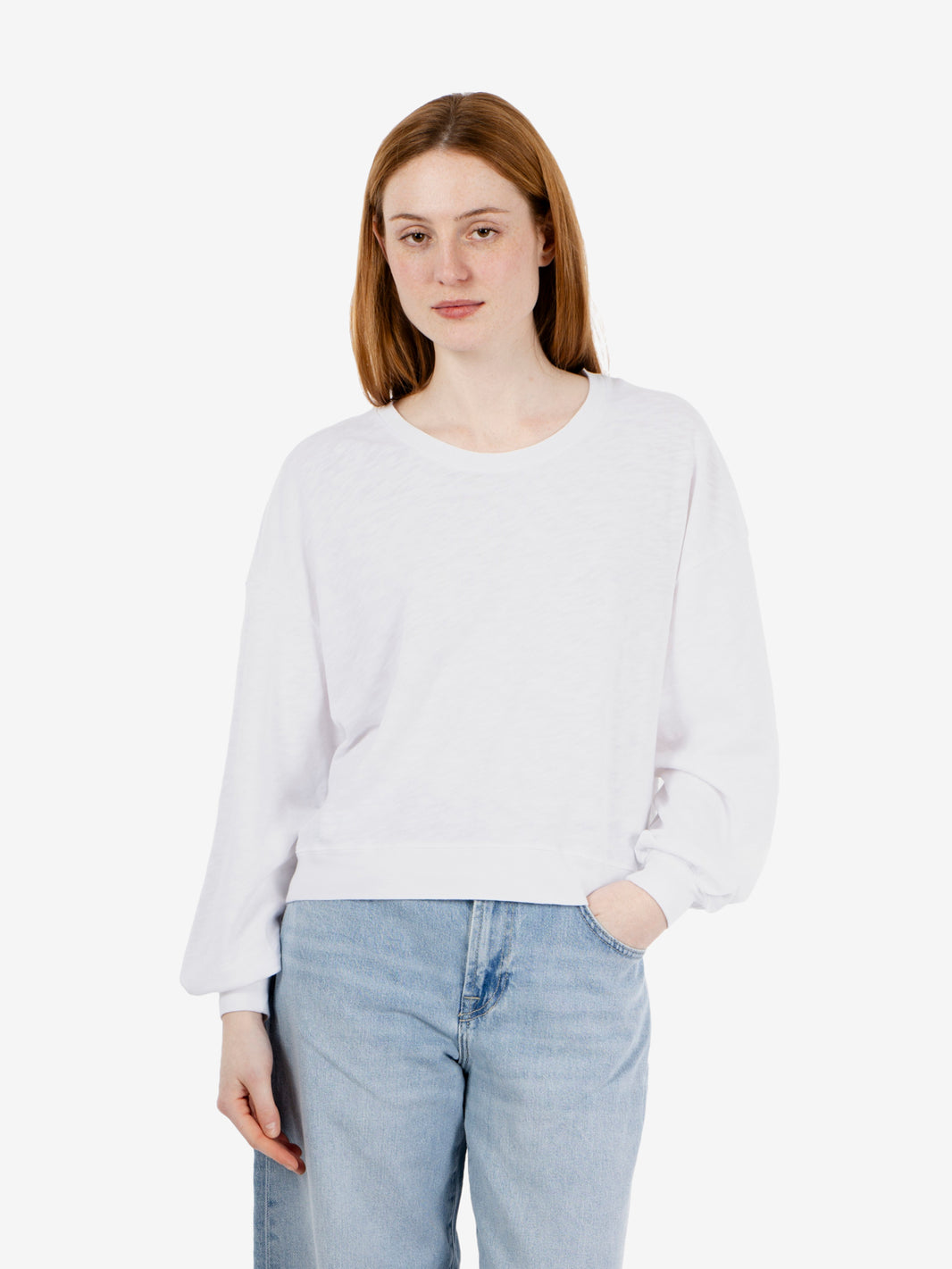 T-shirt manica lunga Sonoma white