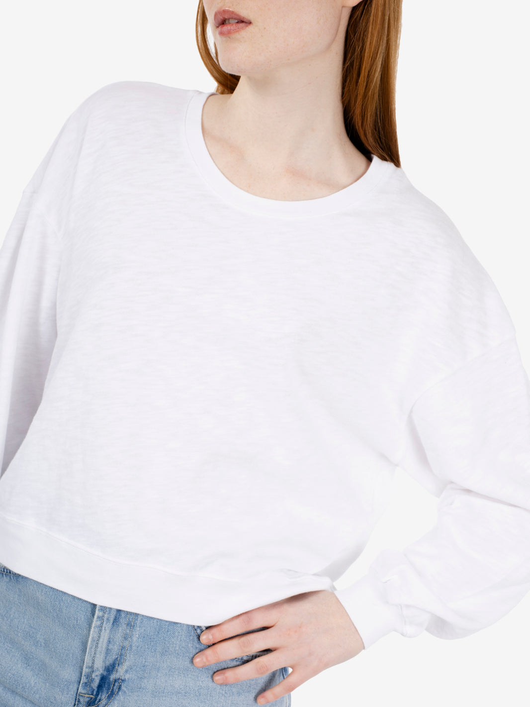 T-shirt manica lunga Sonoma white