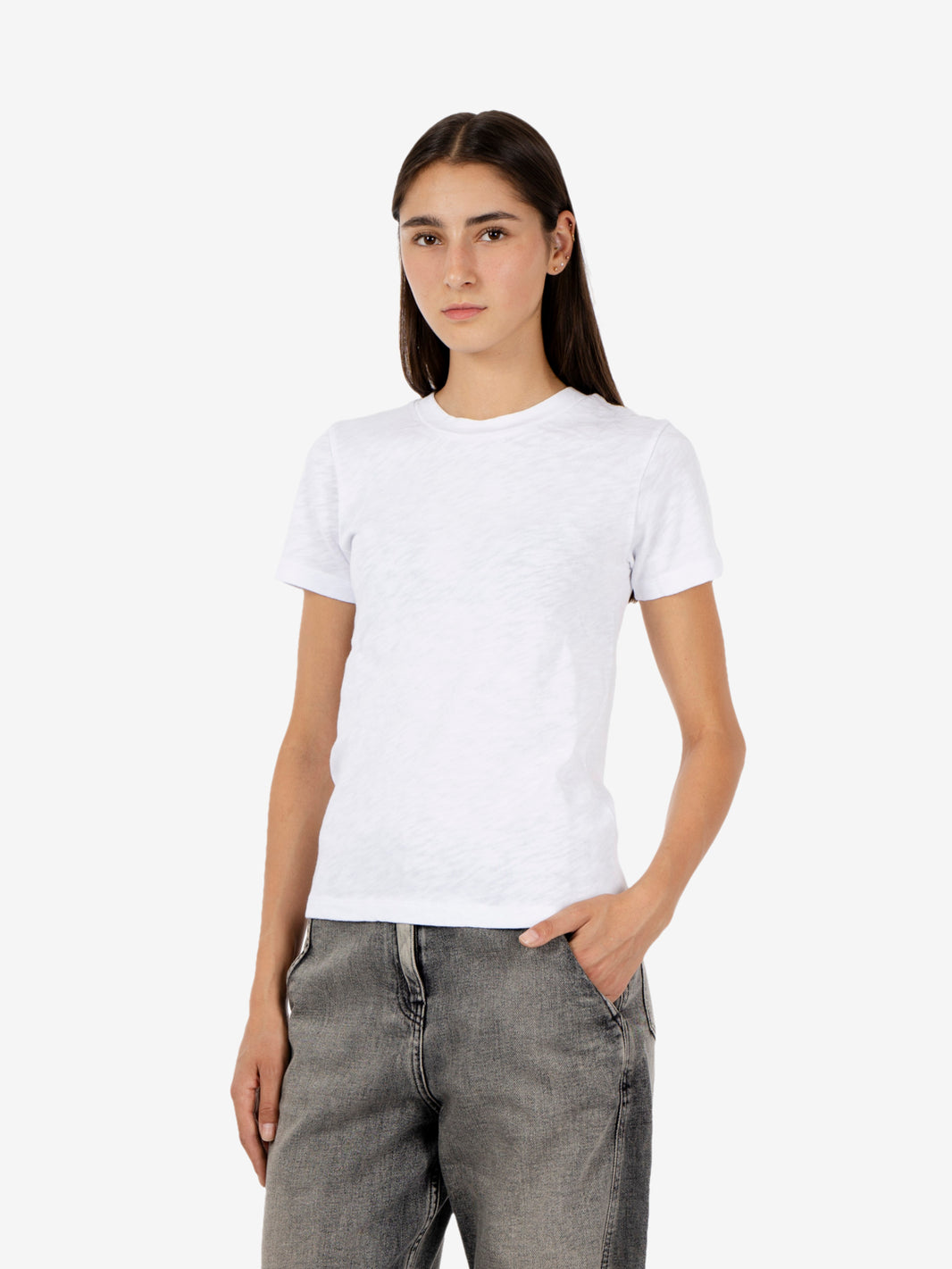 T-Shirt Sonoma white fit