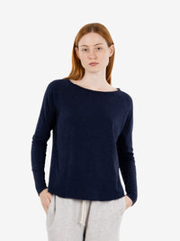 Sonoma vintage navy blue long-sleeve T-shirt