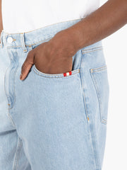 AMISH - Bermuda Tommy used denim bleach