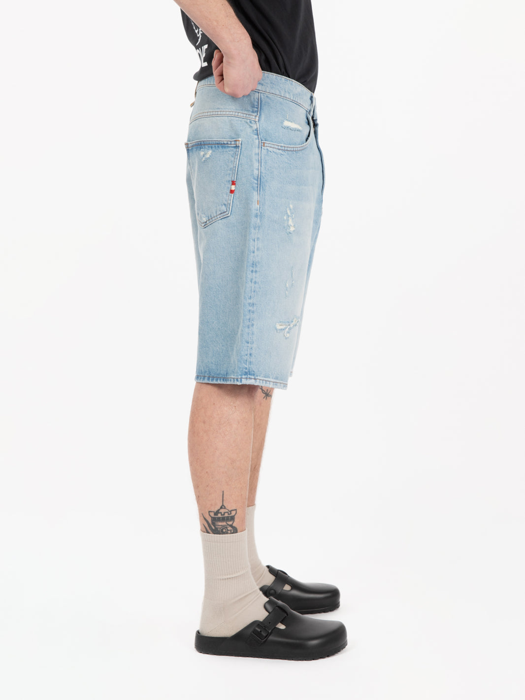 Bermuda Tommy used denim chiaro
