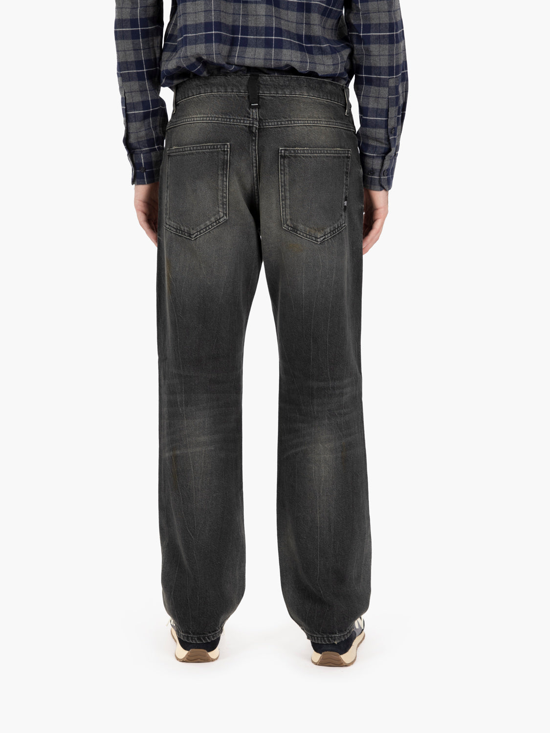 James biker denim black