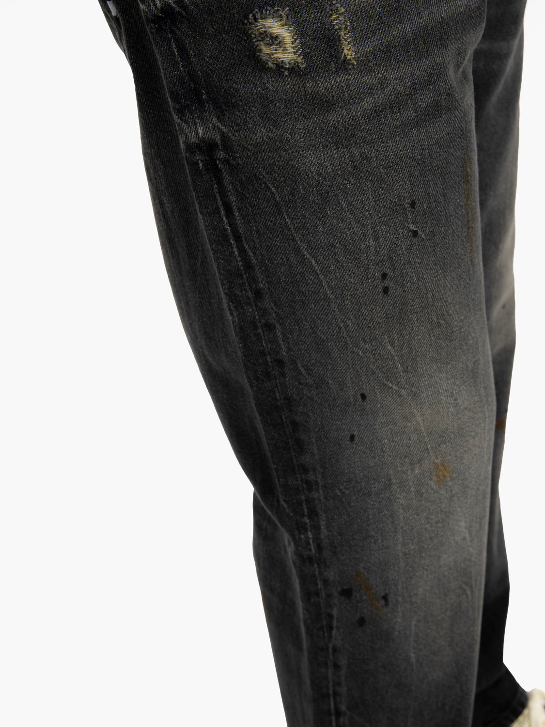 James biker denim black