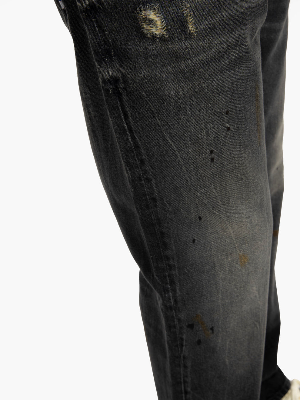 James biker denim black
