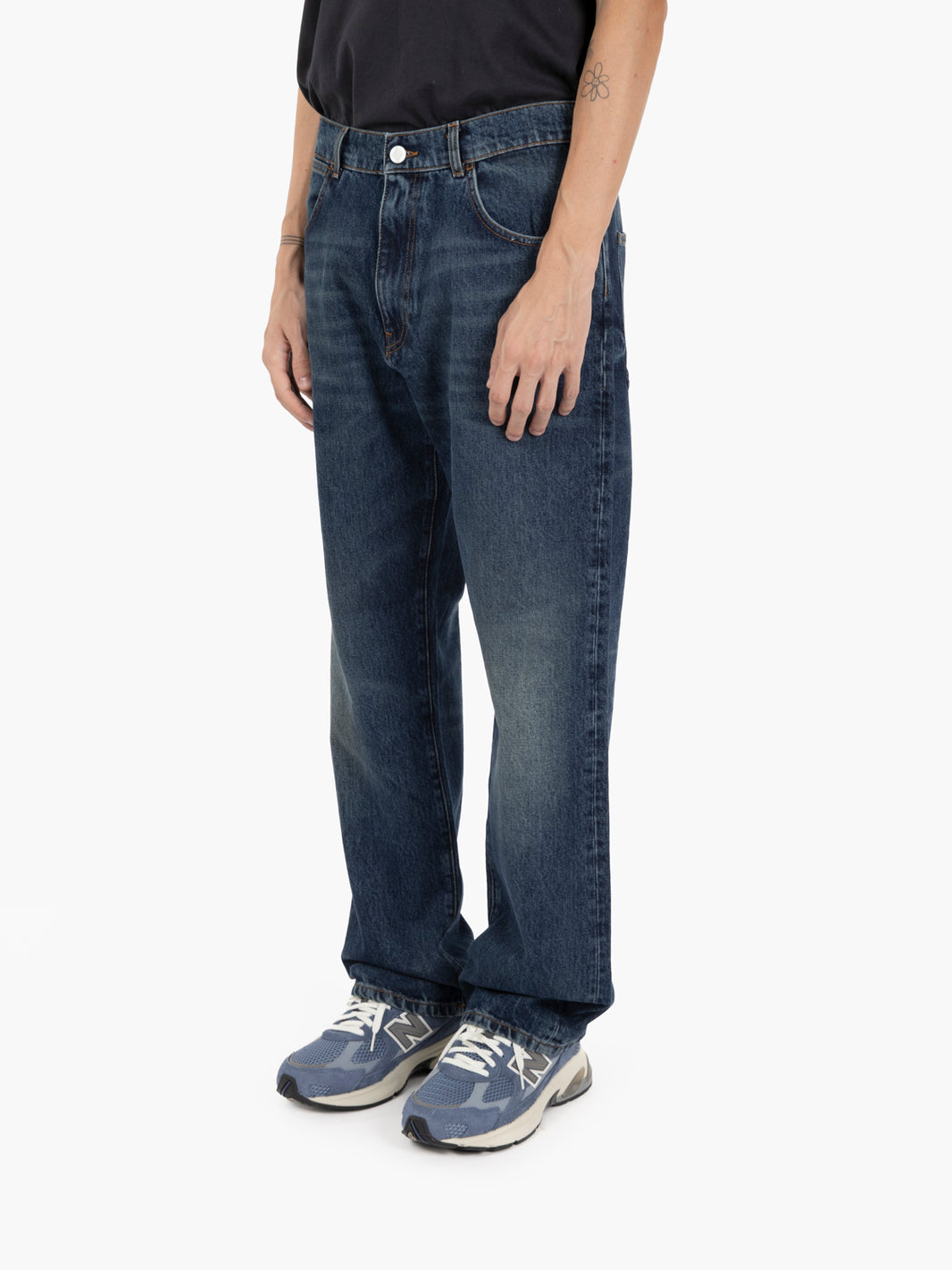 James new dark blue denim