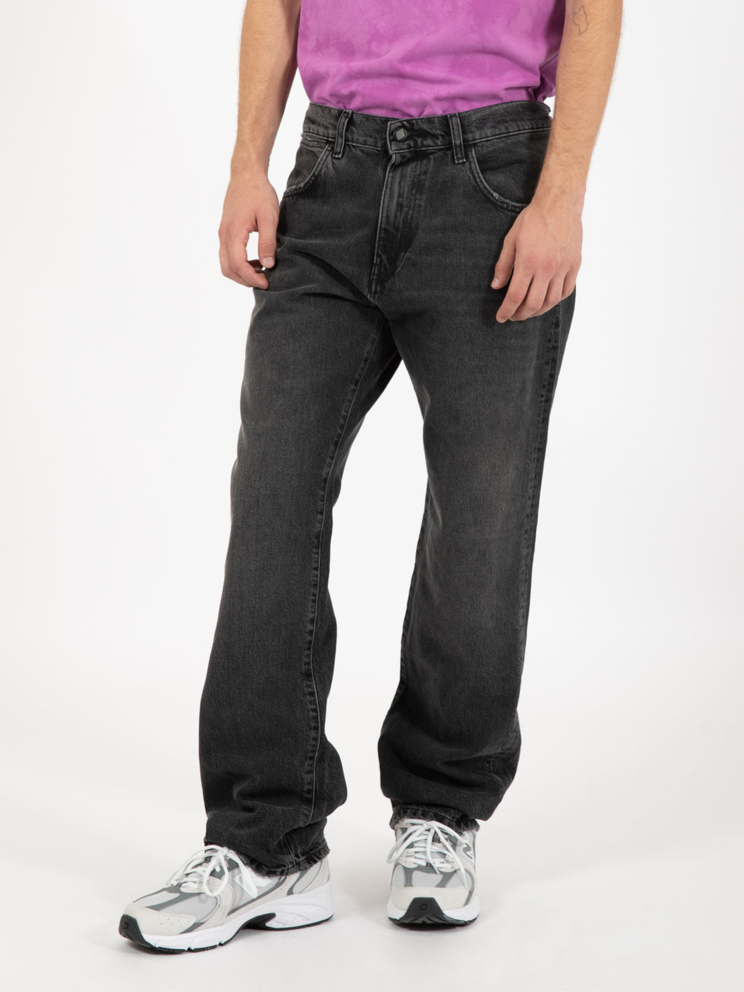 Jeans James recycled black denim vintage black