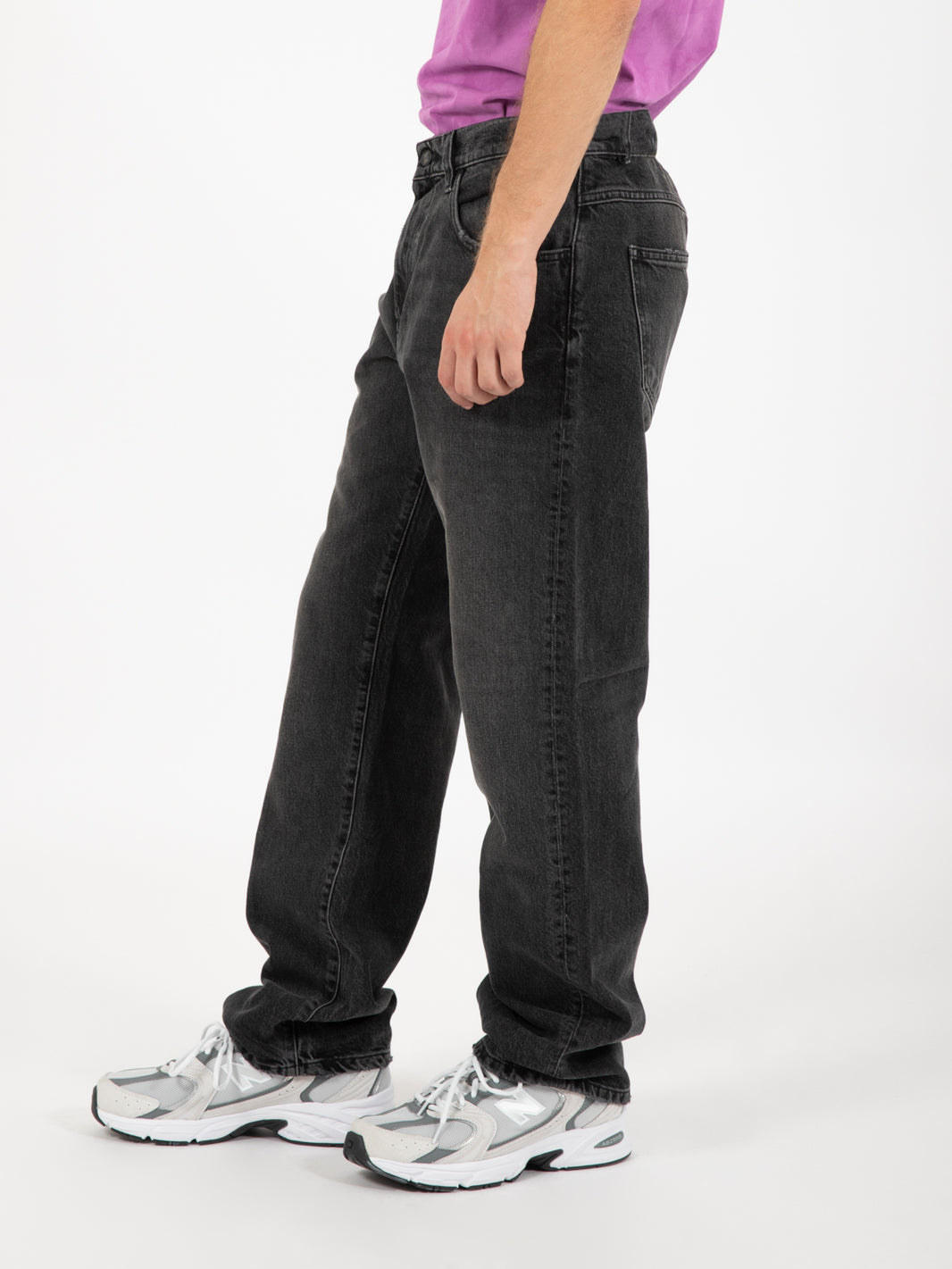 Jeans James recycled black denim vintage black