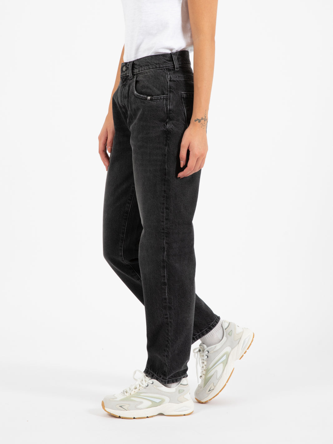 Jeans Lizzie recycled black denim