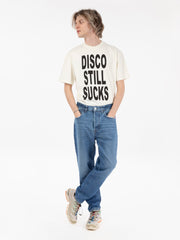 AMISH - T-shirt Disco Still Sucks off white / black