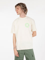 AMISH - T-shirt jersey cactus off white