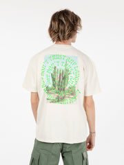 AMISH - T-shirt jersey cactus off white