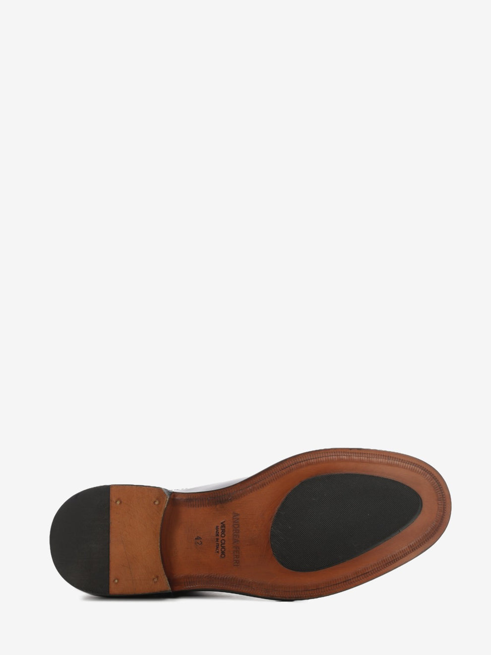 Derby in pelle spazzolata nera